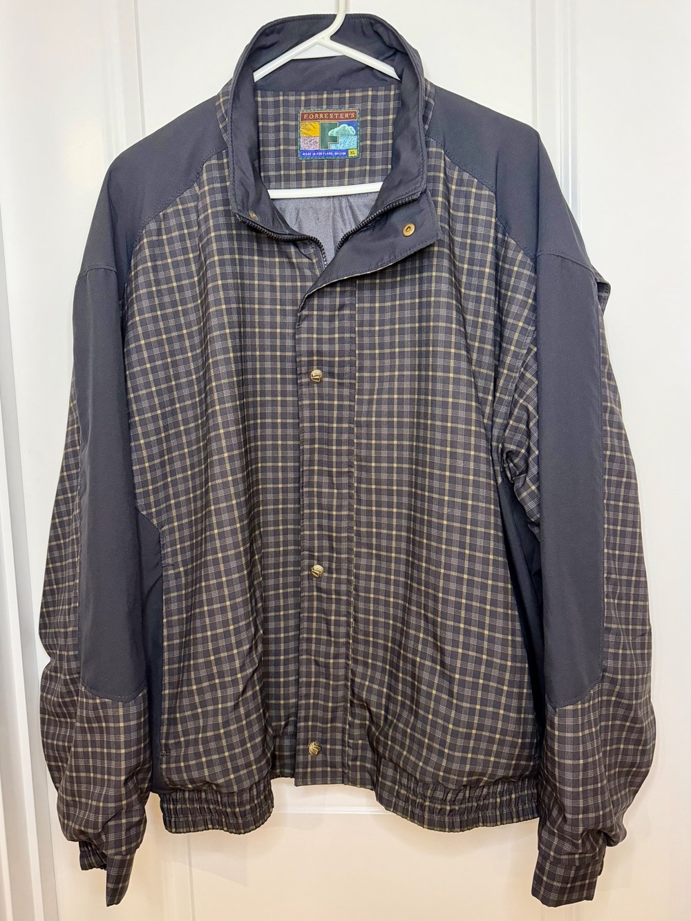 VTG Men’s Forrester’s Gore-Tex Golf Jacket XL Waterproof Full Zip Made In USA 90
